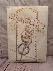 Vintage German Strampolino Paper Doll Toy Circus Bear Unicycle Build A Bear