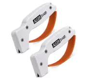 2 PACK AccuSharp Tool Sharpener Knife Reversible Diamond Honed Tungsten Blade