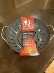 Sur La Table stainless steel grill wok 11'' ( excellent for outdoor grilling)