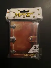 *RARE* ONE pack of 100 Metazoo Leather Book Spellbook Card Sleeves, New!