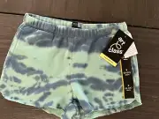 ART CLASS Green Tie Dye Shorts Size-S(6/6X)