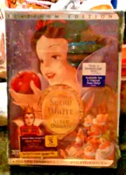 Snow White & Seven Dwarfs DVD 2 Discs Platinum Edition Factory Sealed