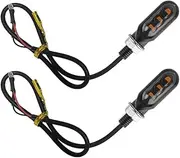 3000K 1200Lm Universal Tail Lamps M10 Screw Lights Motorcycle Turn Signal Lights Flashing 3Smd Led Mini Blinker