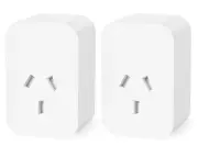 Meross Mini Smart Plug With Energy Monitor, 10A Wifi Outlet Socket 2 Pack