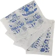 Cuttable Transfer Paper for Pottery Decals 4 Sheets of Classic Patterns for DIY Crafts