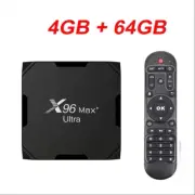 Max plus Ultra TV Box Android 11 Amlogic S905X4 4GB 32GB TVBOX AV1 8K Wifi BT M