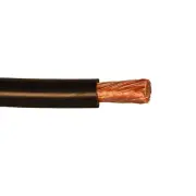 75' 2 AWG Type MTW 665 Strand Bare Copper Machine Tool Wire Black 600V
