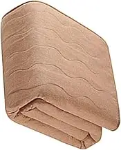 Dual Controllers Electric Blanket 180 x 150cm 2 Control 4 Temperature Settings Khaki