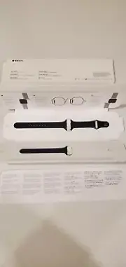 Apple iWatch Series 7 Midnight Sport Band Black 41mm Strap Bracelet NEW in Box