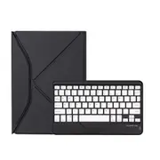 Bluetooth Keyboard Leather Tablet Case With Pen Slot Black Keyboards