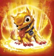 Skylanders Giants Molten Hot Dog NFC Card FREE SHIPPING