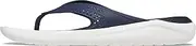 [Crocs] Unisex's Literide Flip Flops, Navy, 7 US Women/5 US Men