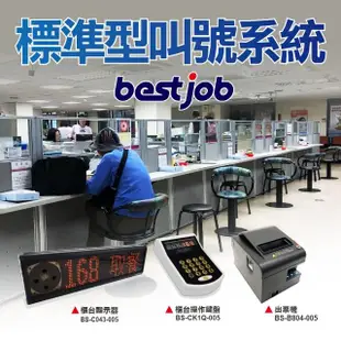 【bestjob倍視佳】取票叫號系統套裝組合(來客先取號在叫號 輕鬆又不混亂)