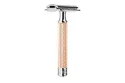 Muhle: Traditional R89 Rose Gold Safety Razor (Closed Comb)
