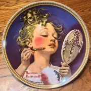 1982 Knowles Norman Rockwell “Making Believe In The Mirror” #4 W/COA NIB.