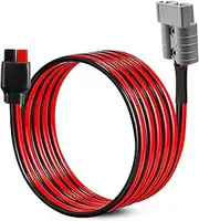 NTSUMI 10AWG 10FT Extension Cable SB50 PP45 Plug, Battery Quick Connect Disconnect Cable for Solar Panel Power System Automotive RV Portable Gennerator Transfer