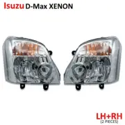 Fits Isuzu D-Max Dmax Hi-Lander 2003 06 Pair Front Head Lamp Light Xenon