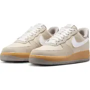 Nike Air Force 1 '07 Sneaker in Light Khaki/White/Yellow at Nordstrom, Size 9.5