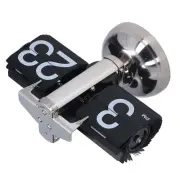 Flip Clock Accurate Time Unique Fashionable Retro Auto Page Turning Quartz Y HG