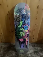 santa cruz mars attacks blacklight reaper skateboard