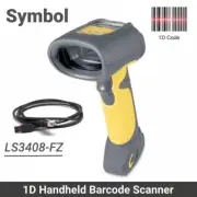 Symbol LS3408-FZ Rugged HandHeld Bar Code Reader Scanner with USB Cable