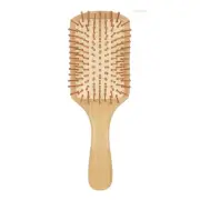 Hair Quality Improvement Paddle Brush Bamboo Hair Care Scalp Massage Beautiful H
