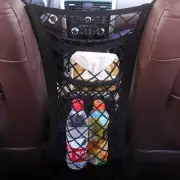 3Layer Elastic Net Pocket Bag Between Car Seat Organizer Storage Mesh Holder✔ (for: Audi)