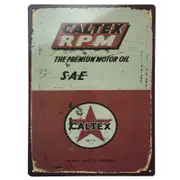 Caltex RPM Tin Sign 35x26cm