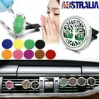 Stainless Car Air Vent Freshener Essential Oil Diffuser Locket Aromatherapy
