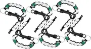 HONMEET 6pcs Golf Beads Count: Stroke Score Counter for Beginners Bead Score Tracker Golf Stroke Counting Tool Training Accessories Sports Putt Counter