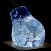 LED Lamp E27 E26 3W EP Light Creative handmade Ambient light-Blue Hydrangea Bulb