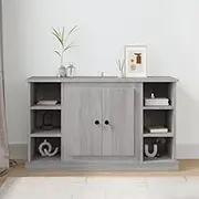 Sideboard Grey Sonoma 100x35.5x60 cm Engineered Wood Dining Buffet