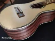 Berkeley Ukulele 30" Aquila String Abalone Inlay In Tune Forever Great Project