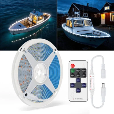 LED Flexible Strip light 12V 5M 16.4ft White For Sunroom, Laundry/Utility Room