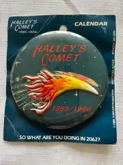Rare Large Vintage Halley's Comet 1985/1986 Pin
