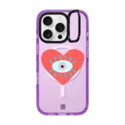 iPhone 16 Pro Impact Ring Stand Case MagSafe Compatible Be Good / See Good by LJMA