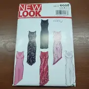 NEW LOOK 6039 Midi Maxi Dress 6 Options Size 6-16 Easy Learn To Sew Uncut-NEW