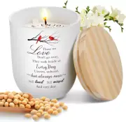 Sympathy Memorial Candle – Bereavement Gift for Loss, Condolence & Remembrance