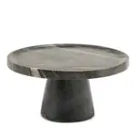 Blue Pheasant Samantha 7.5 Marble Cake Stand