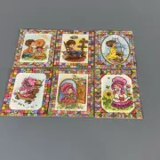 Vintage Set of 6 Unused Prairie Greeting Cards 2 Wedding 2 Birthday 2 Get Well
