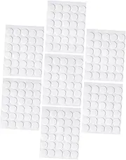 HOODANCOS Double Sided Stickers Acrylic Tape 7 Sheets Pack Sticky Fixers for Wall Decor Removable Adhesive Strips for Daily Use