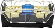 Car Audio Fuse Holder,Protection Distribution Block - Stereo AMP System Modification Accessories for Sedans Truck Trailer RV Minivan