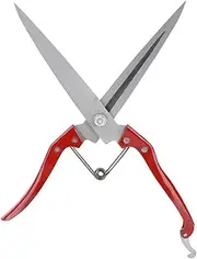 XIASABA Sheep Scissors Multifunctional 34.0 × 6.0 × 2.0 Sheep Wool Sheep Wool Cutting Scissors Multifunctional Manual Stainless Steel with Spring Cutting Scissors for