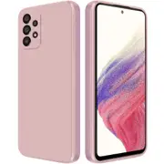 MCC For Samsung Galaxy A52 4G 5G Soft Liquid Silicone Shockproof Case Cover A525 [Pink]