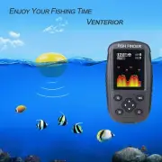 Portable Rechargeable Fish Finder Wireless Sonar Sensor Fishfinder Depth AZ1