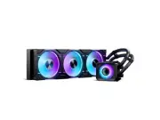 Phanteks Glacier One 360D30 X2 AIO Liquid CPU Cooler, Evolv X2-Design AIO Cap
