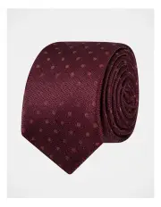 [Blaq] SILK DOT TIE