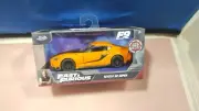 2022 Fast & Furious F9 Toyota GR Supra Orange Diecast 1:32 Scale New Jada