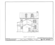 Isaac Neale Collins House,Broad & York Streets,Burlington,New Jersey,NJ,HABS,10