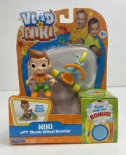 Vlad & Niki- Niki With Three-Wheel Scooter Figure Set w/ Bonus Door to Open NEW